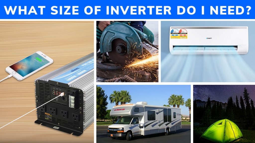 What Size Of Inverter Do I Need