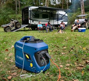 Inverter generators are a great choice for travel or camping